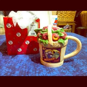 VTG NIB Disney Home Grown Mickey Pitcher